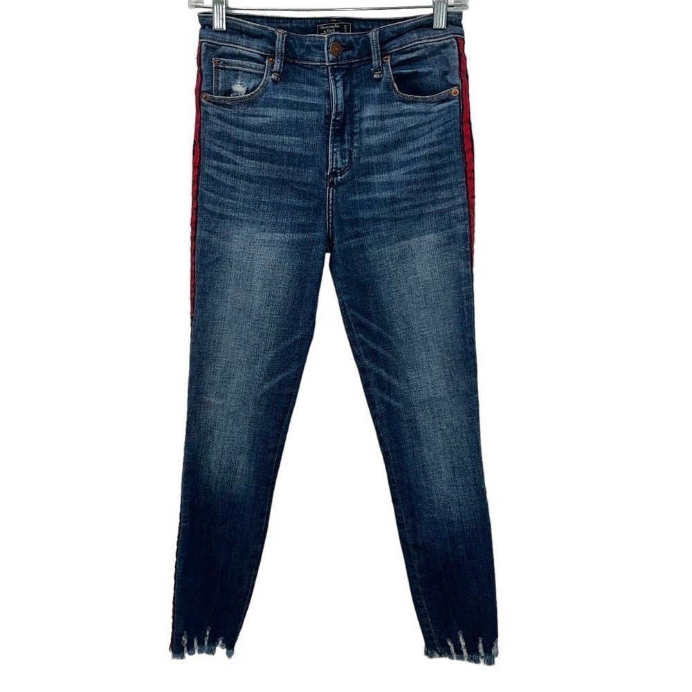 Abercrombie & Fitch Simone High Rise Ankle Jeans | Size 27/4R